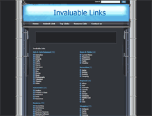Tablet Screenshot of invaluable-links.info